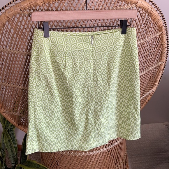 Etcetera Trendy Green Fun Skirt - Picture 2 of 4